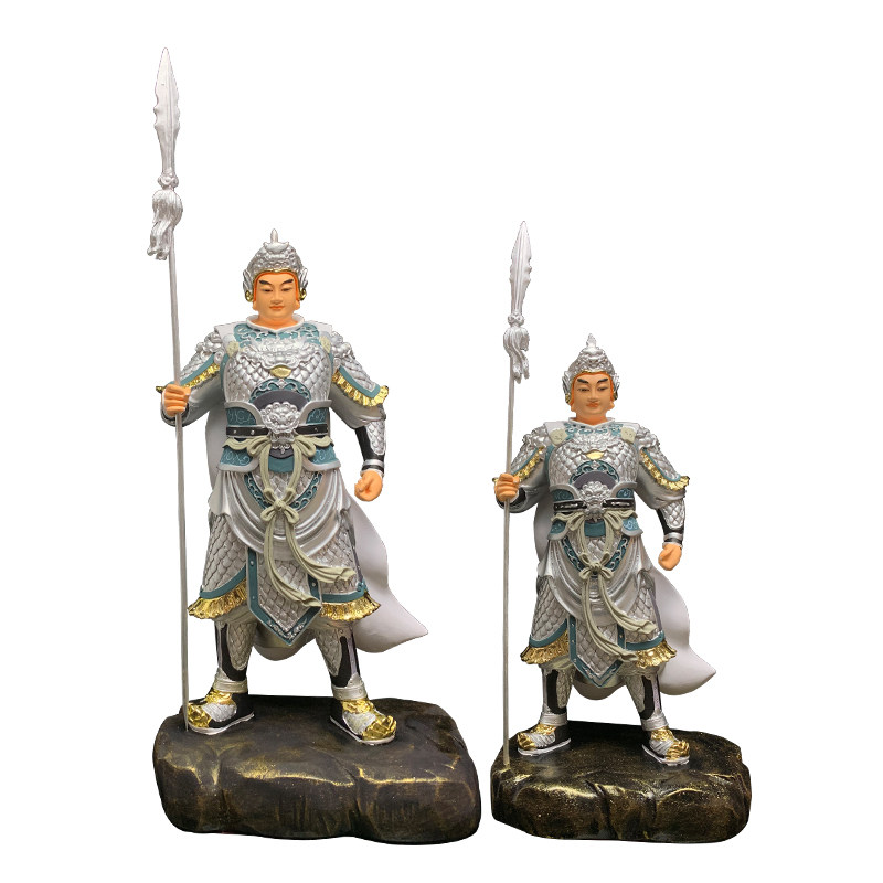 善缘堂常胜将军常山赵子龙佛像赵云树脂神像道教居家客厅供奉摆件