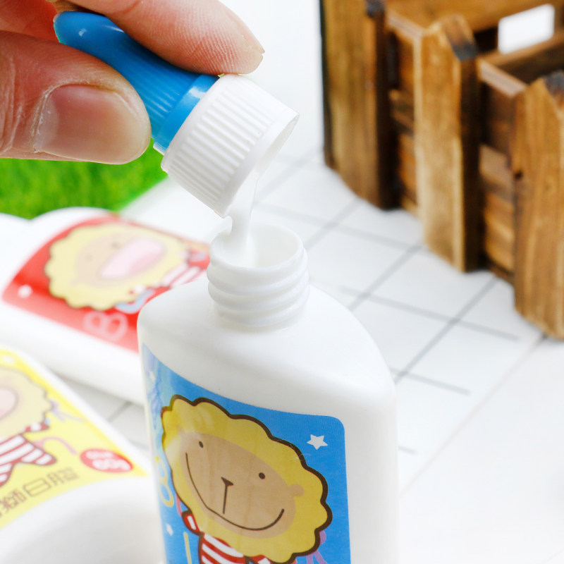 手工雄狮白胶安全学生粘帖白乳胶乳胶纸张木材胶水