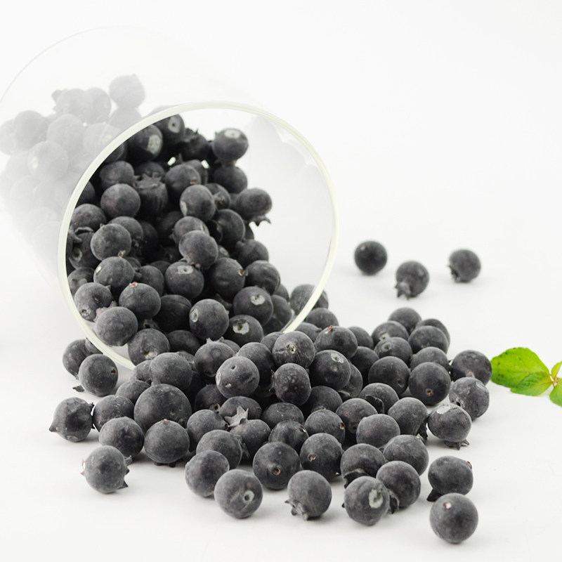 蓝莓水果仿真模型颗粒拍摄摄影点缀道具家居仿真果蔬