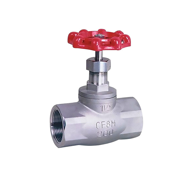 截止阀不锈钢螺纹j11w16p丝扣dn15截止阀