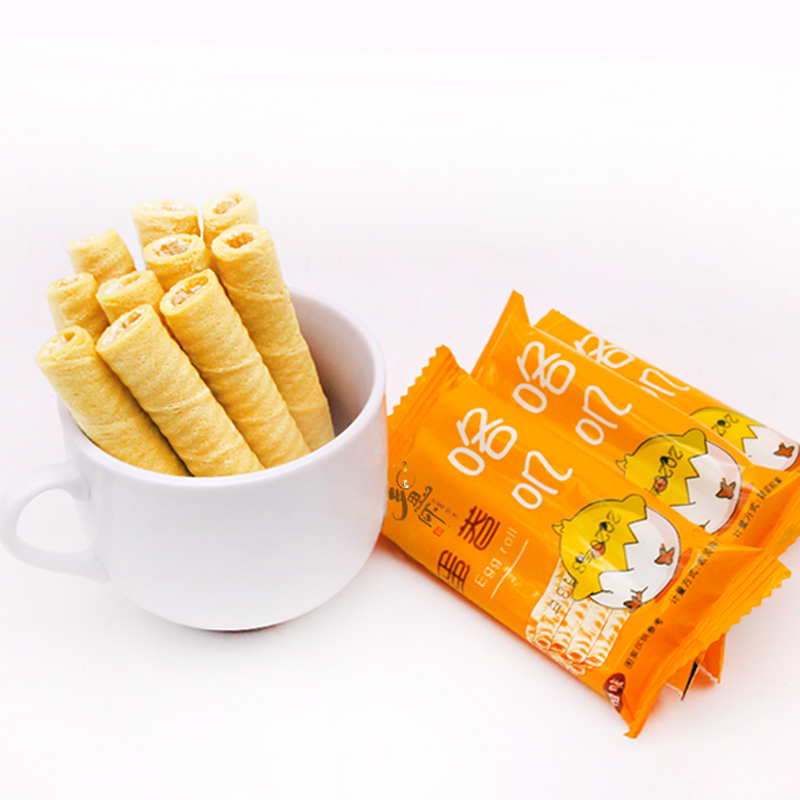 乡思你咯叽蛋卷香橙原味散装多口味小包装零食夹心老式手工鸡蛋卷 - 图2
