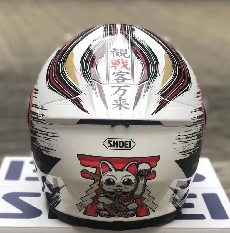 现货shoeiz7招财猫ktmzork日本进口限量全盔摩托车头盔