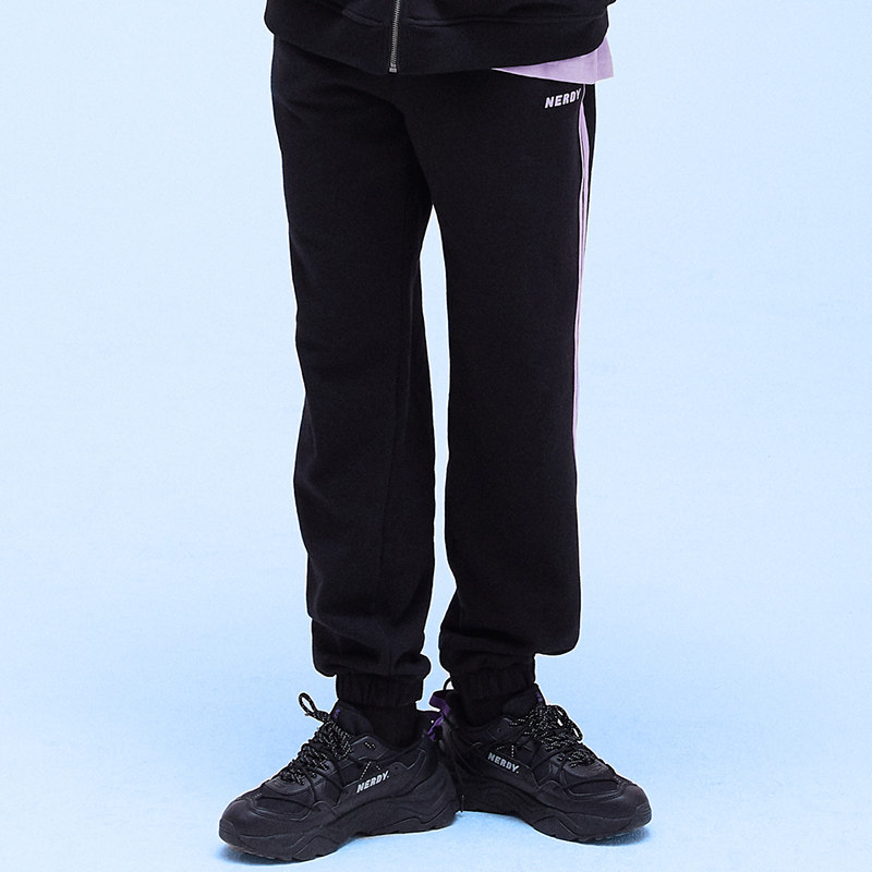 nerdy裤子子女2021春季新款女装ins宽松百搭休闲裤