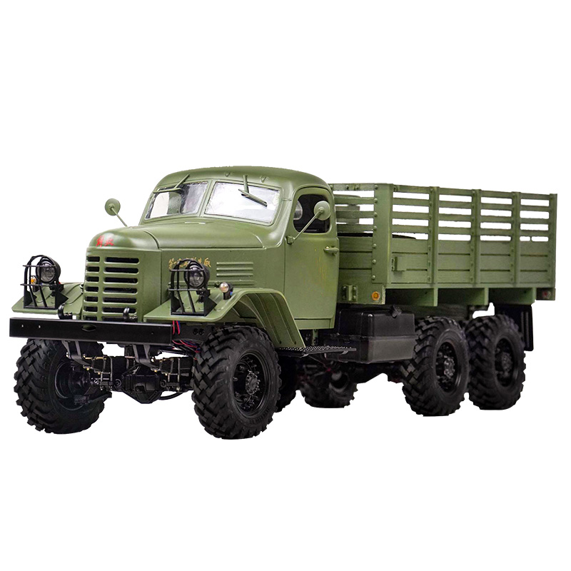 kkrc ca30 遥控老解放1/12越野箱式运兵卡车 田宫拖头6wd kit