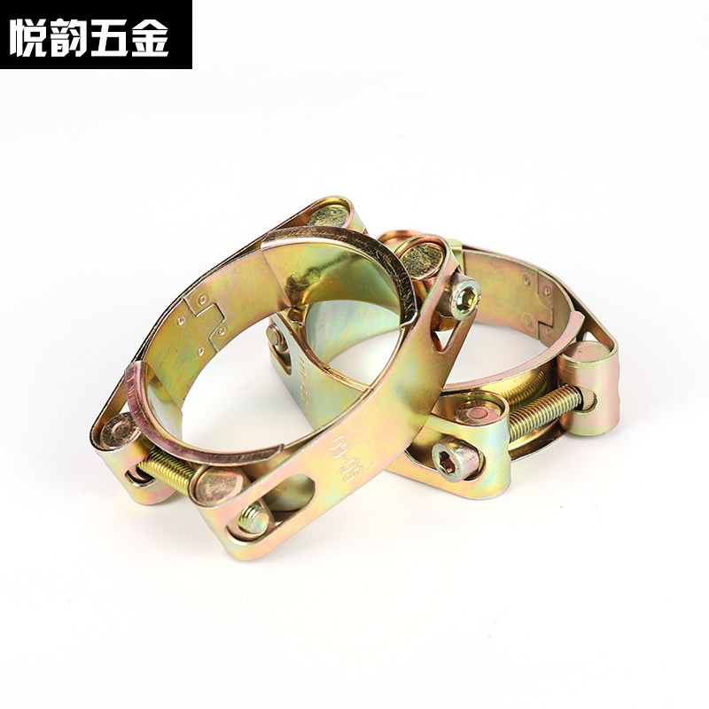 镀锌双层双头强力喉箍管卡管夹水管箍喉箍抱管夹