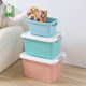 Clothes storage box plastic storage box household children's toy quilt storage box to increase the cover storage box Clothes storage box plastic storage box household children's toy quilt storage box to increase the cover storage box
