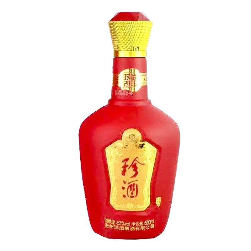 53度珍酒珍藏2005香型整箱500ml6瓶商务宴请其他酒类