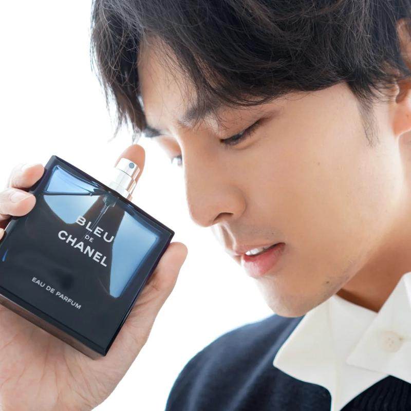 正品chanel香奈儿bleu蔚蓝男士淡香水木质魅力持久留香100ml