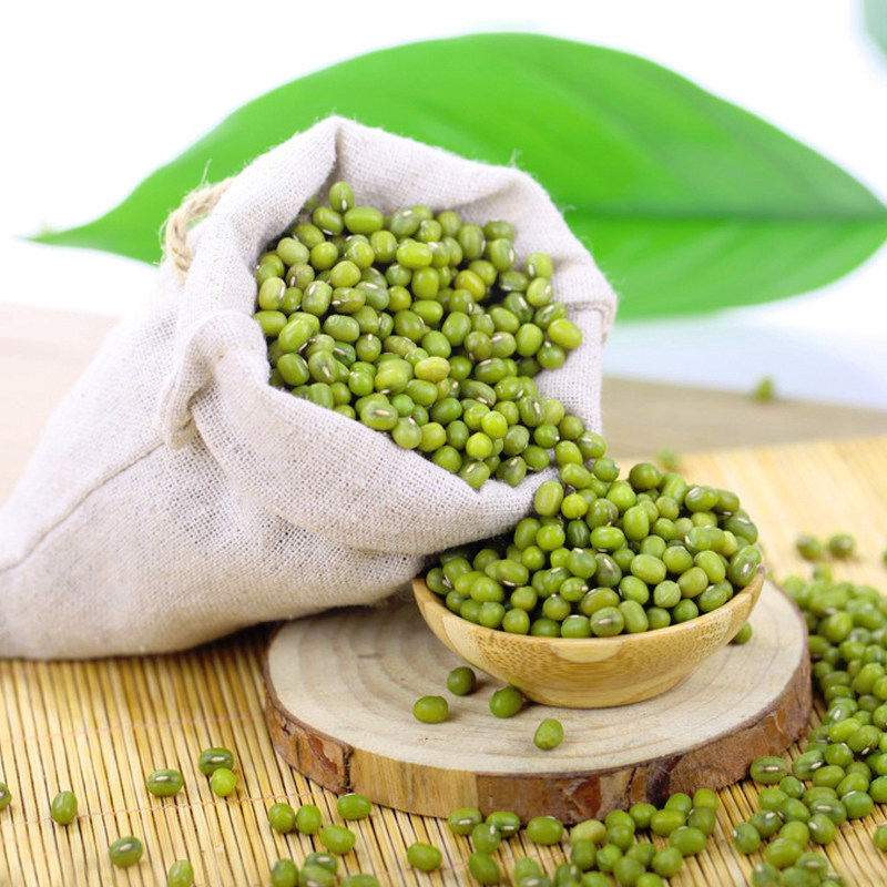 田也豆芽五谷杂粮绿色黄豆配红解暑绿豆原料糕饼绿豆