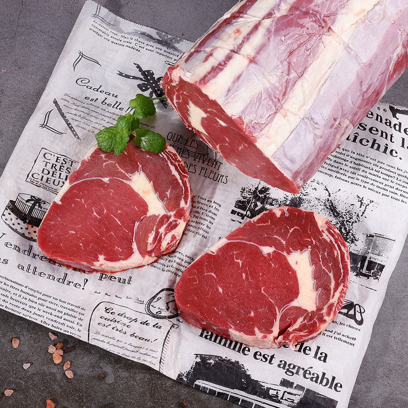 牛排天萃庭新新西兰ps级整条眼肉原切整块厚切牛排