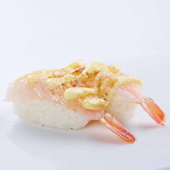 玻璃虾刺身160g/20只/板刺身禾虾生制海虾解冻即食越南玻璃虾