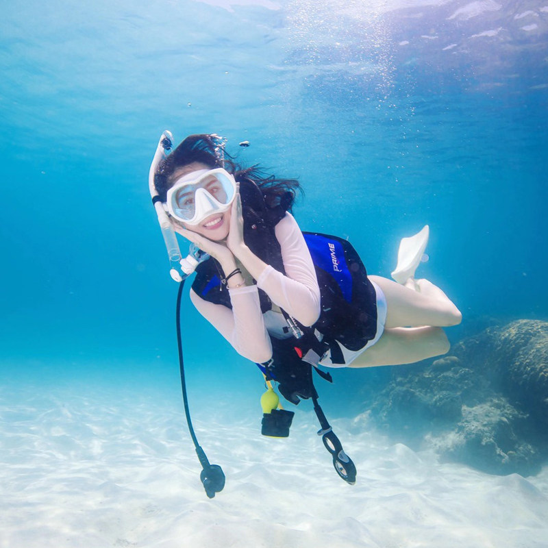 海南旅游三亚一日游井岛百福福岛浮潜深潜潜水户外境内玩乐套餐