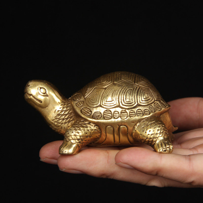 摆件乌龟铜龙铜龟摆件