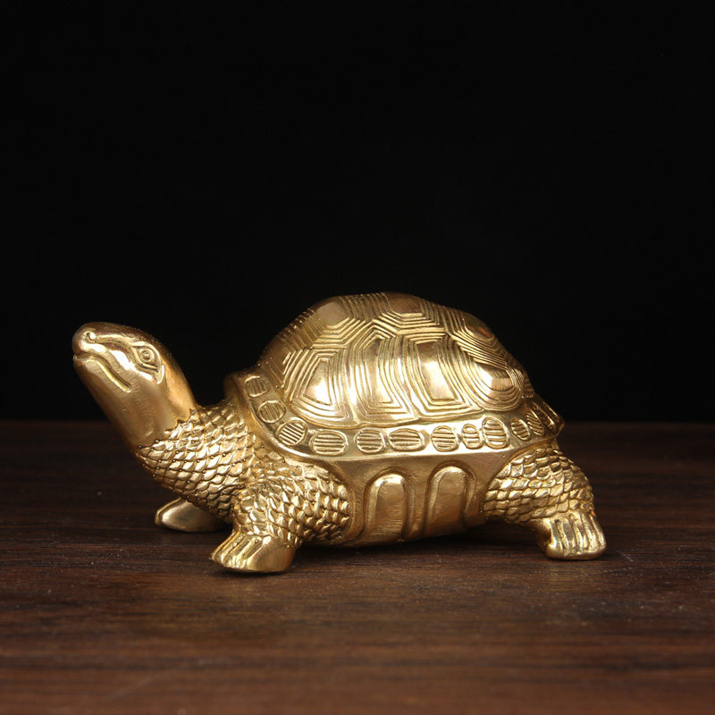 摆件乌龟大号铜龙铜龟千年摆件