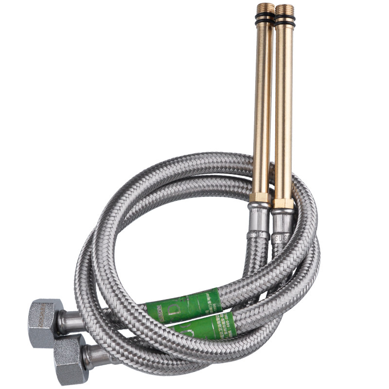 水龙头软管水管冷热洗菜盆面盆洗手盆加长上水厨房软连接管进水管