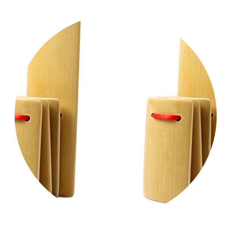 专用快板儿童响板夹板制作道具数来宝整套长短快板