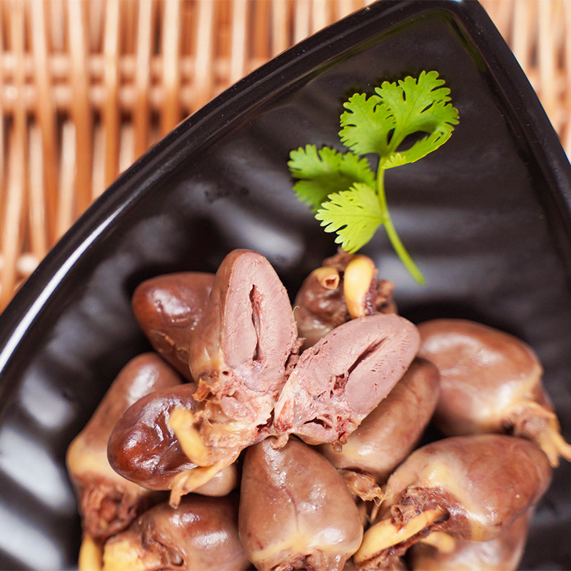 卤鹅肉类熟食卤味即食下酒菜品正鹅心休闲零食鹅肉类