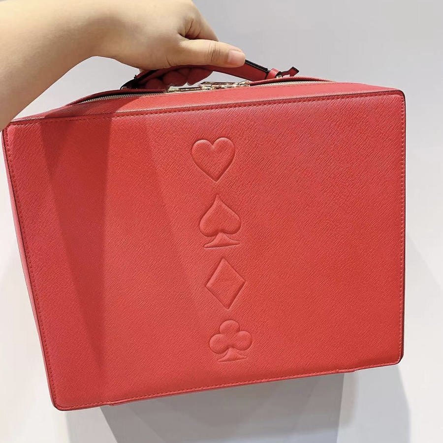 esteelauder雅诗兰黛化妆包化妆手提纯色简约大容量收纳包化妆包