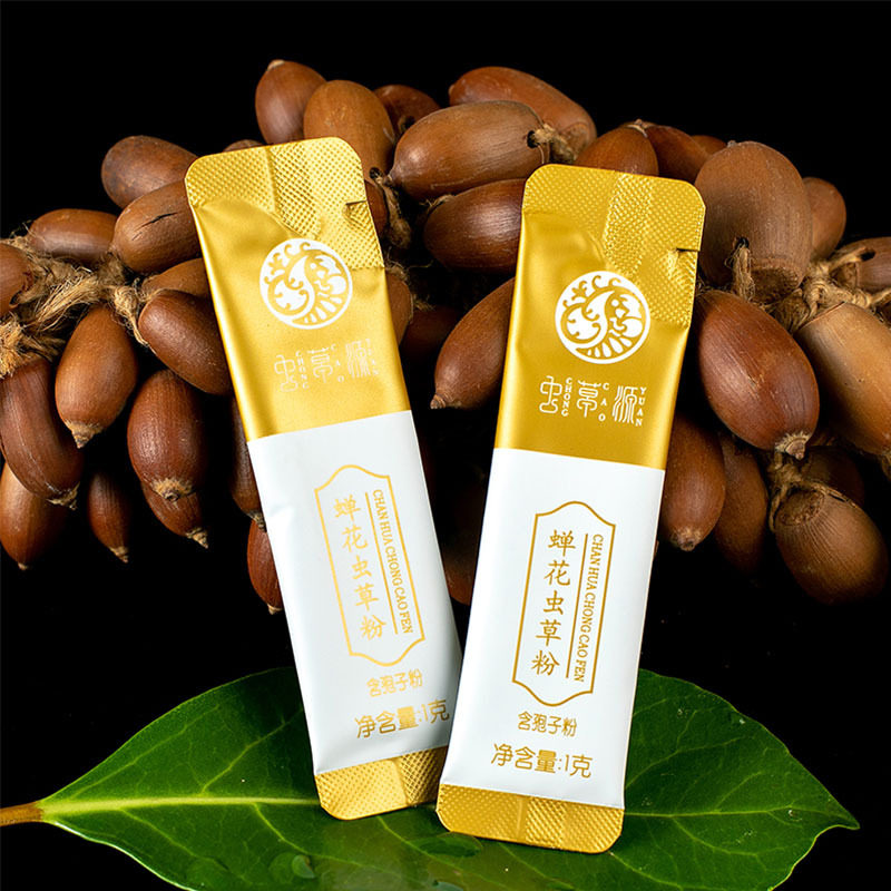 虫草21袋热销购物源蝉12盒孢子粉组含特惠草粉金蝉花