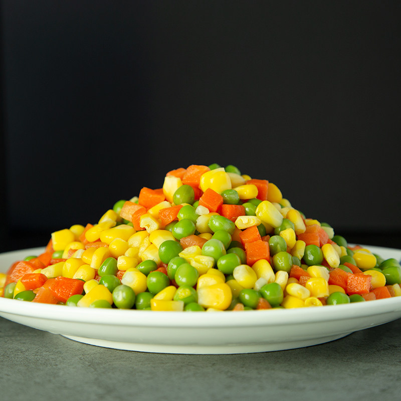什锦蔬菜速冻三色美式杂菜1kg冷冻玉米粒青豆其它