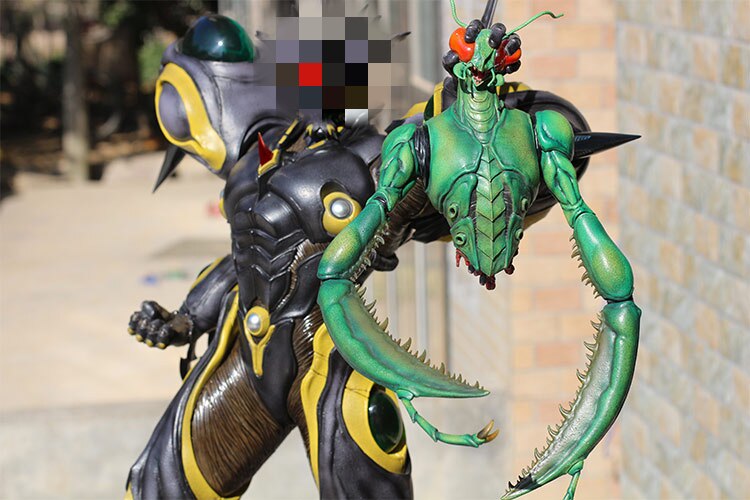 mon私人订制强殖装甲凯普3号形态手办模型手办