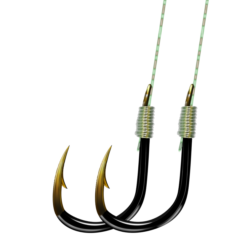 鱼钩线双成品绑好钨钢伊势尼带线倒刺套装钓鱼鱼钩