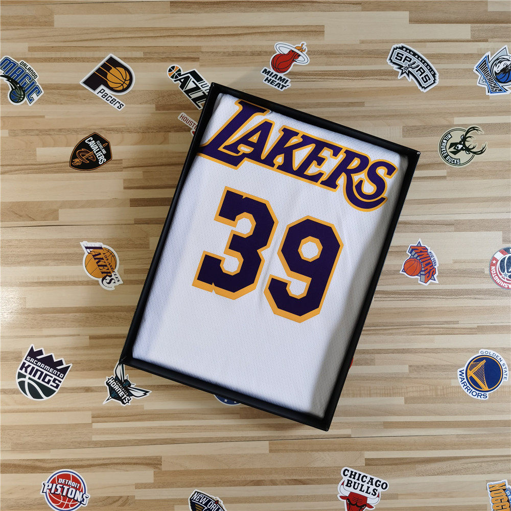 湖人队39号霍华德howard球衣sw热压男女定制篮球篮球服