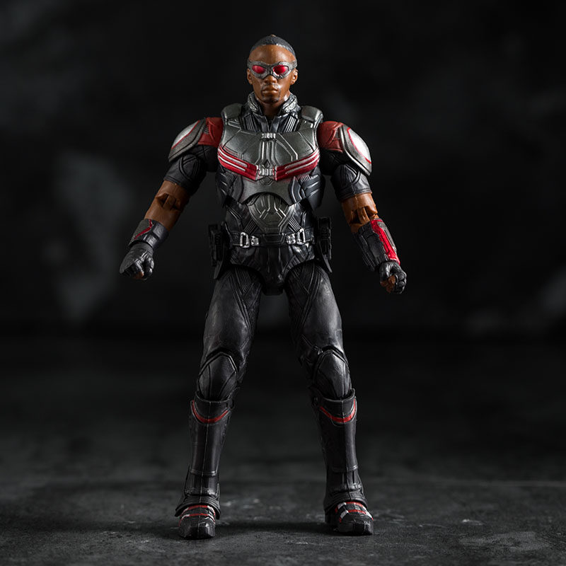 中动玩具正版漫威系列复仇者联盟猎鹰手办儿童玩具手办