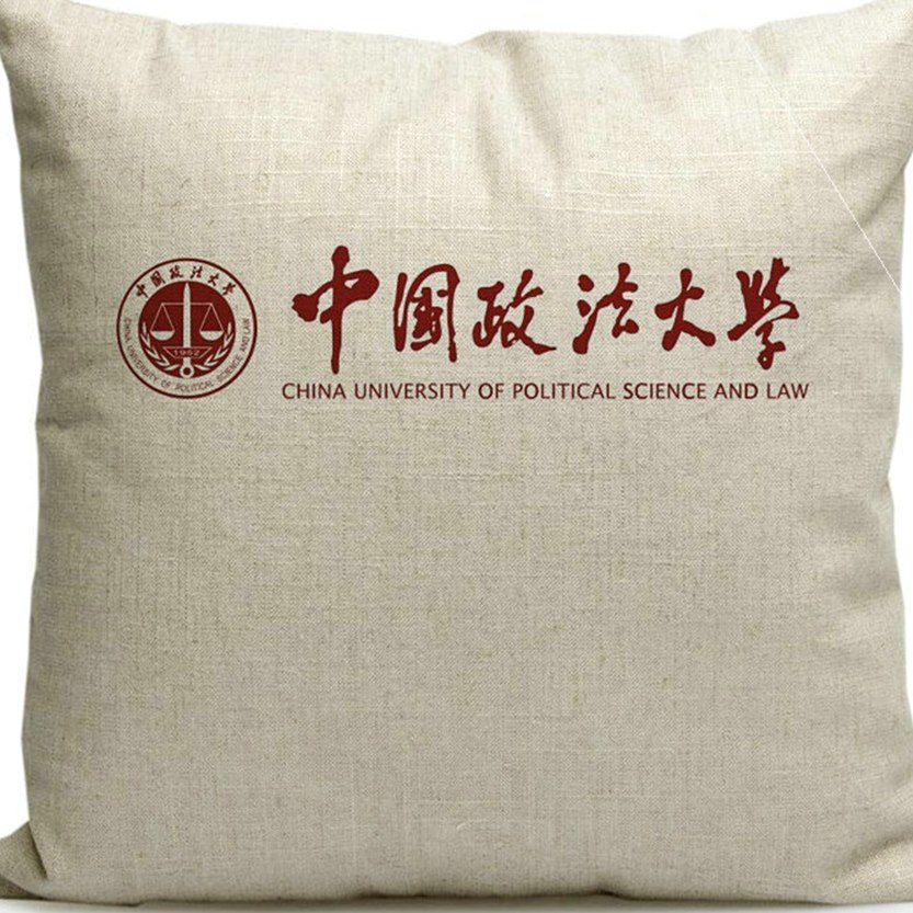 中国政法大学法周边纪念品定制励志礼物靠垫
