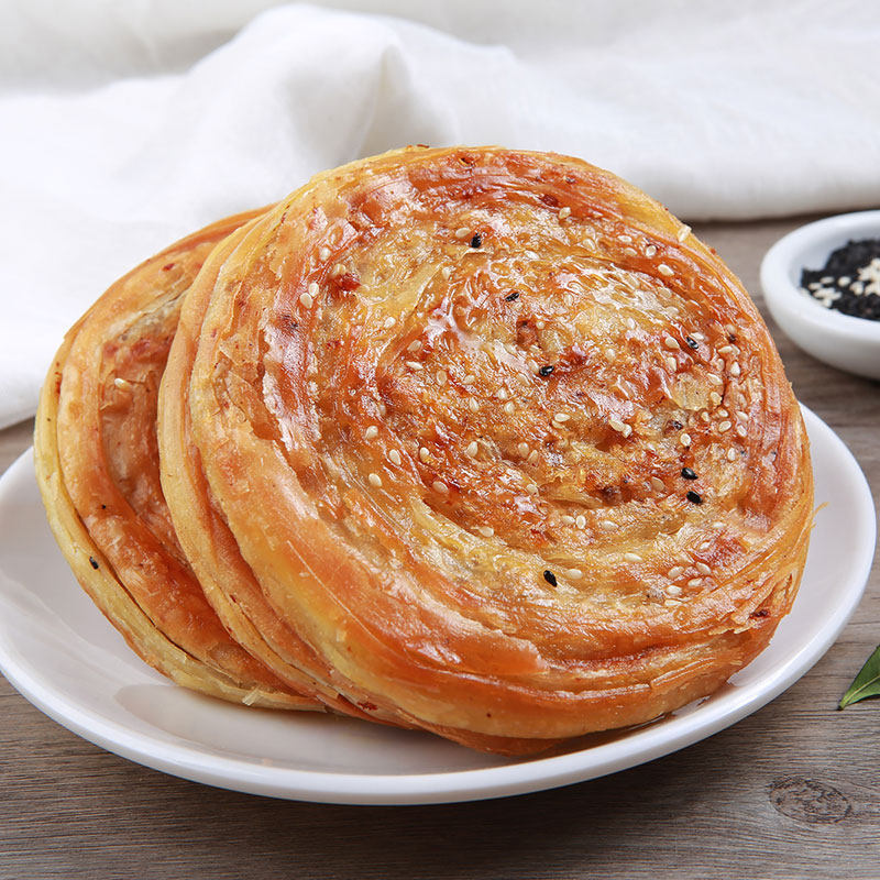 彭州特产军屯锅盔糕点早餐面包零食手工小吃传统中式糕点