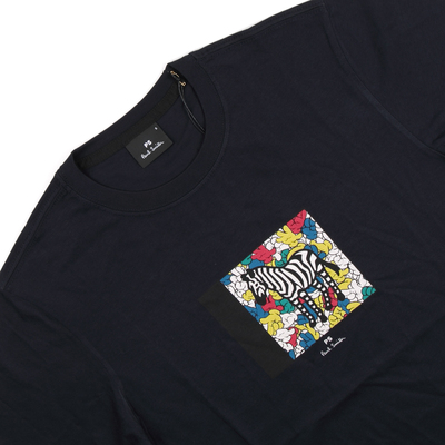 paulsmith保罗史密斯彩色斑马短袖圆领m2r-010r-fp2611t恤 原价1067元