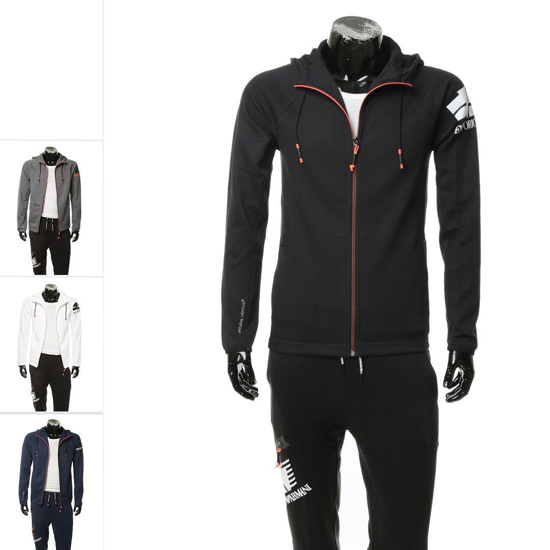 Armani/阿玛尼EA7 海外直邮 男士连帽休闲运动套装 3HPV77 PJJ5Z