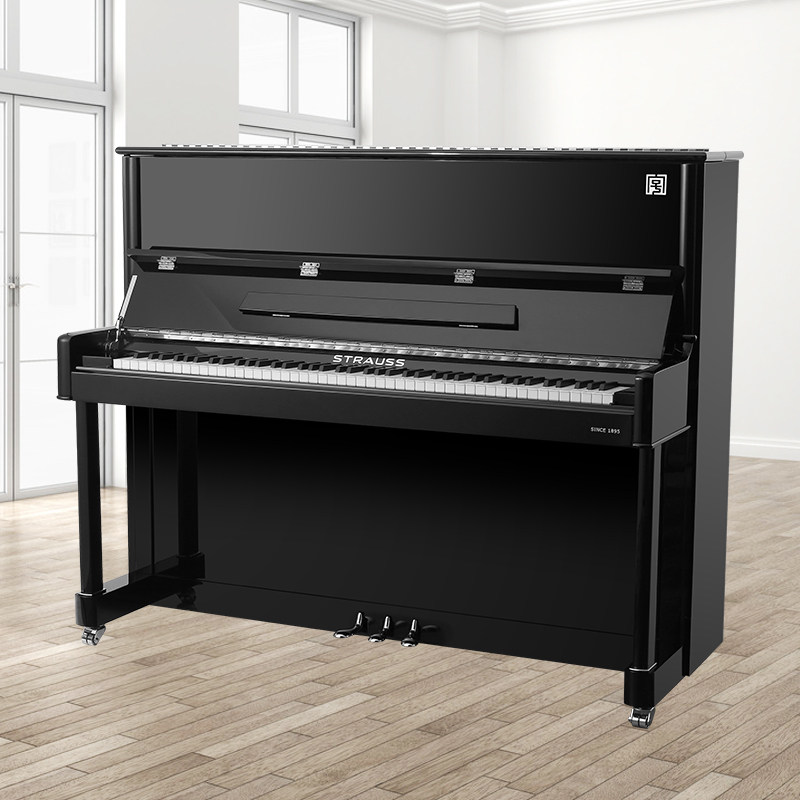 strauss施特劳斯钢琴旗舰全新立式钢琴se120家用初学考级专用