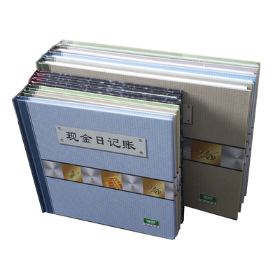 订本式强林出纳日记账16开现金银行总账日记账带页码现金日记账本银行