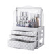 Red Dust Network cosmetic storage box cosmetic box Desktop Acrylic large dresser shelf skin care products lipstick Red Dust Network cosmetic storage box cosmetic box Desktop Acrylic large dresser shelf skin care products lipstick