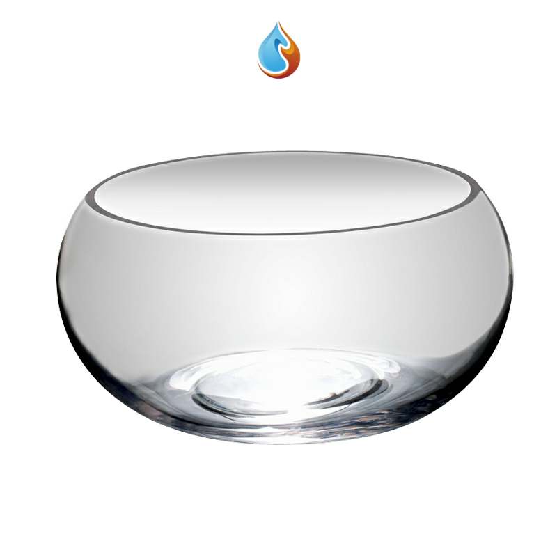 鱼缸玻璃家用摆件装饰小型办公桌卧室圆形乌龟鱼缸