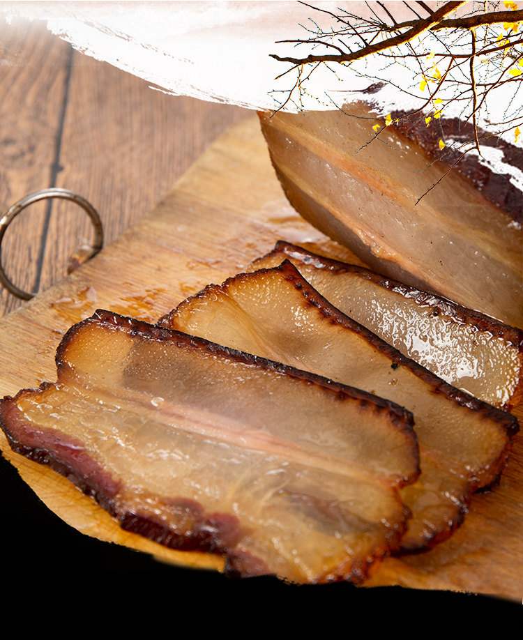 腊肉偏肥湖南安化正宗特产手工烟熏自制湘西腌肉