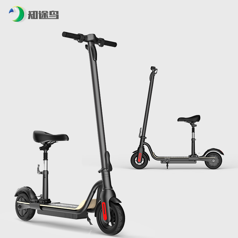 知途途鸟电动滑板车折叠代步车神神器上班便携电动滑板车