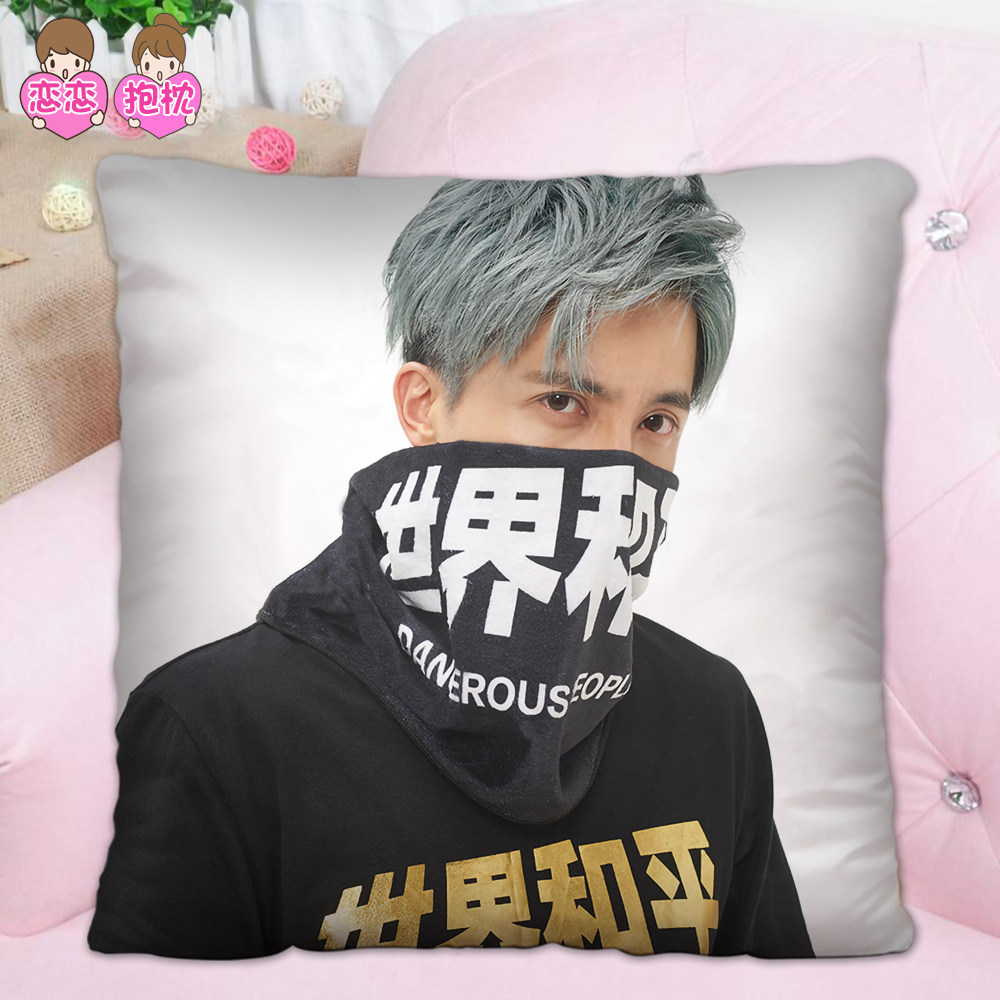 火星情报局薛之谦抱枕双面定做明星周边人形公仔靠垫