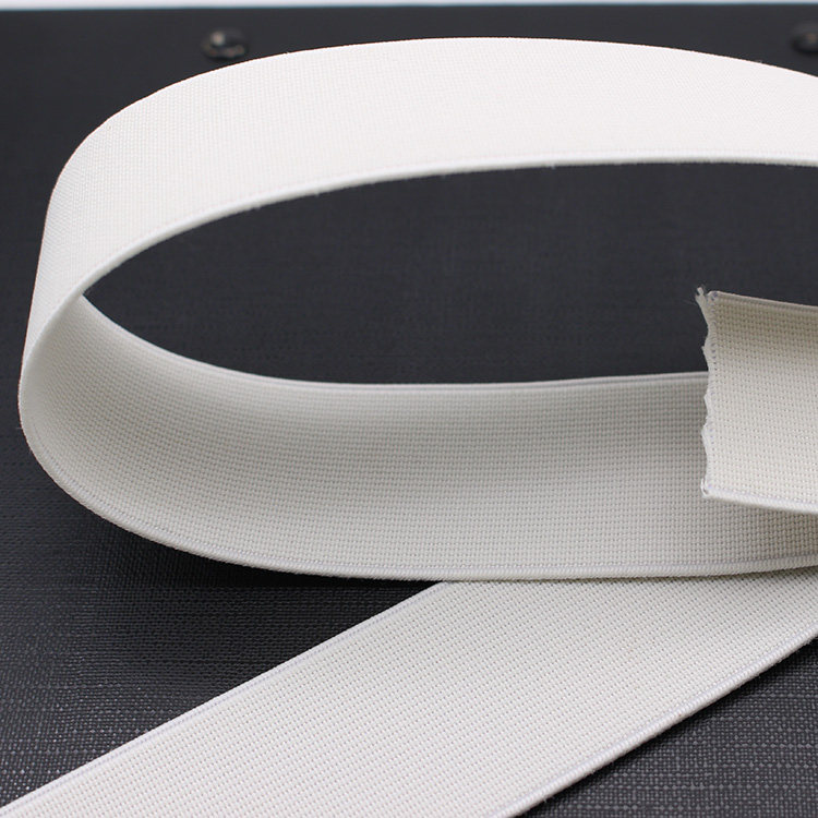 橡筋厚度4cm50腰带白色裤头织带松紧带弹力平纹松紧带