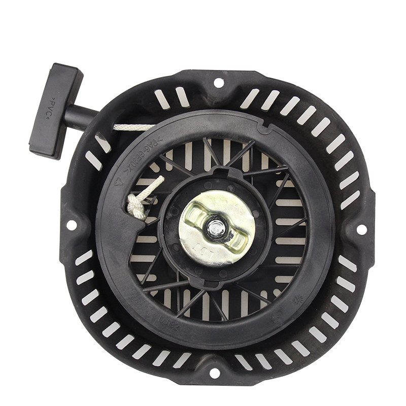 汽油发电机水泵动力配件隆鑫190f启动器拉盘发电机组零部件