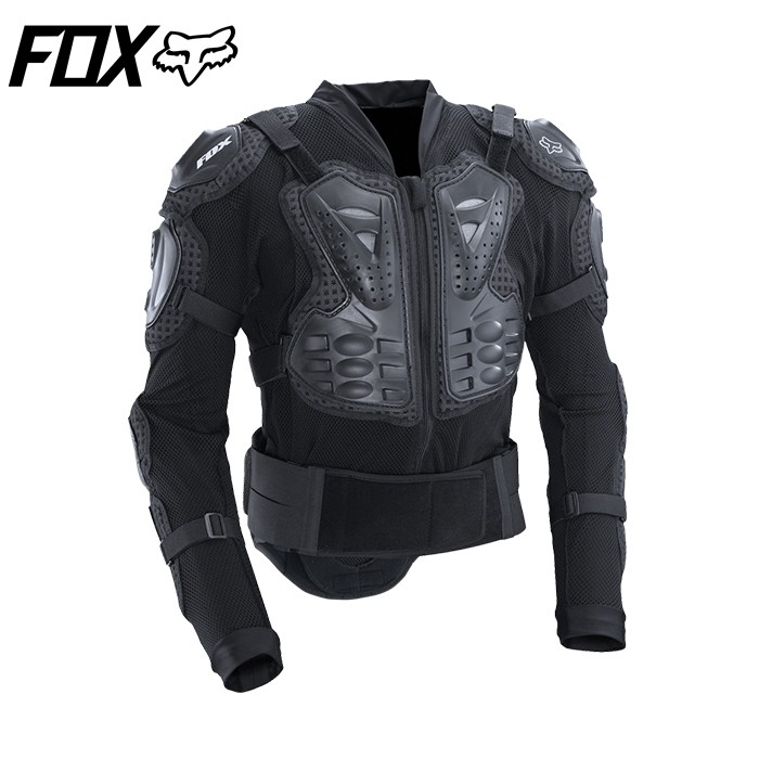 全甲fox越野摩托车速降titan连体护甲衣摩拉力骑士护具