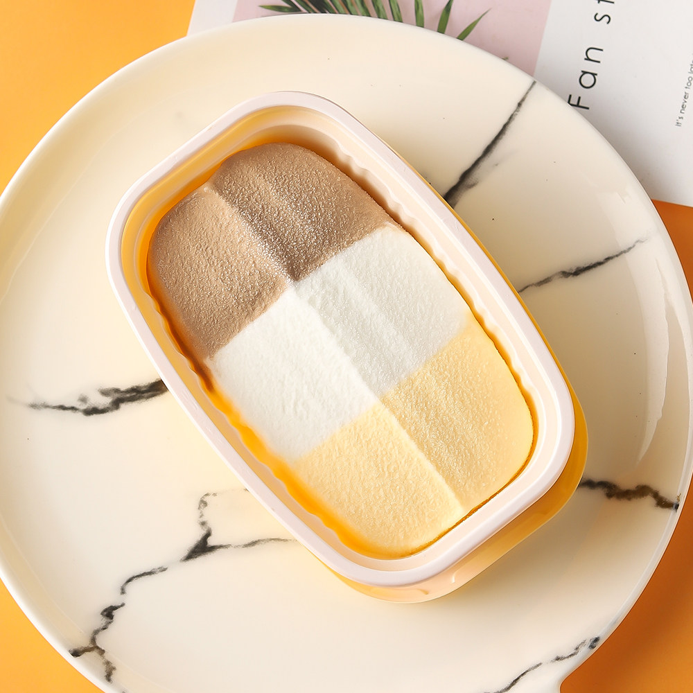 蒙牛冰淇淋三色雪糕95g香草奶油巧克力冰激凌广东冰淇淋