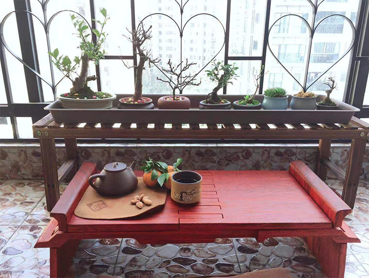 红花花梨将军瞎掰鲁班条案茶桌折叠实木案台条案