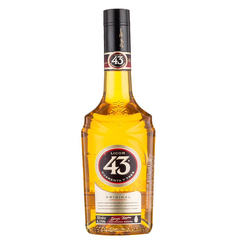 西班牙licor 43 金典原味利口酒配制酒酒吧调酒力娇酒微醺洋酒