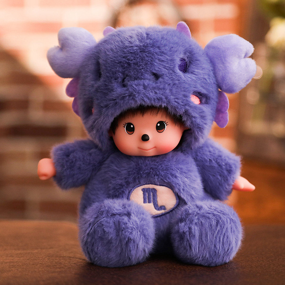 星座蒙奇奇小号超软公仔玩偶20cm梦奇奇毛绒玩具布娃娃毛绒布艺类玩具