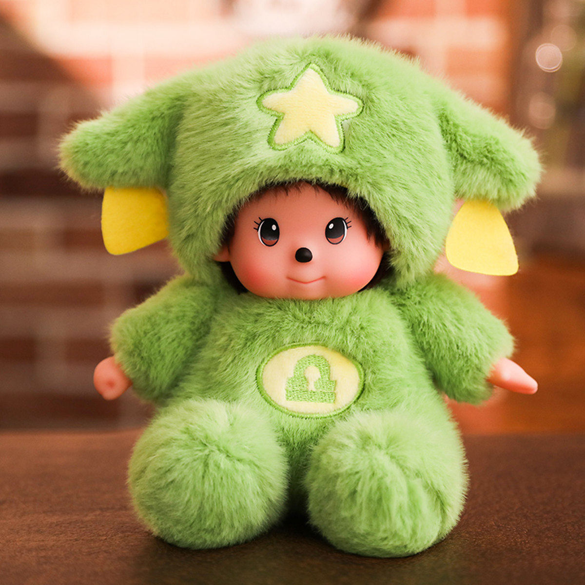 12星座蒙奇奇小号超软公仔玩偶 20cm梦奇奇毛绒玩具布娃娃正版