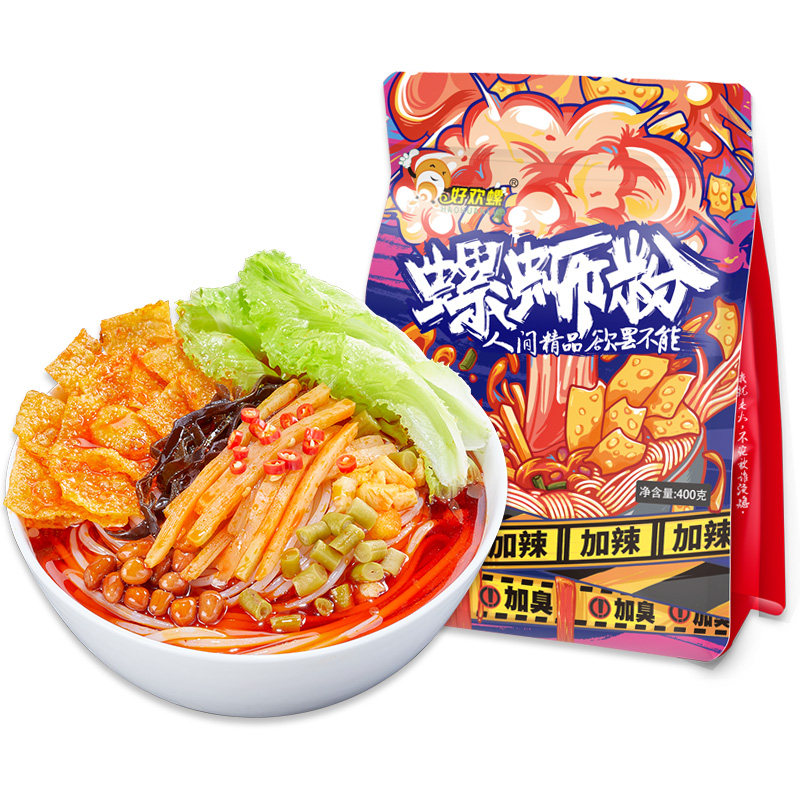 好欢螺柳州特产螺蛳粉组合装3袋