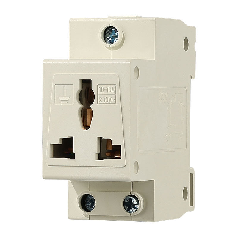 ac30多功能模数插座3孔三插10a-16a配电箱接线板