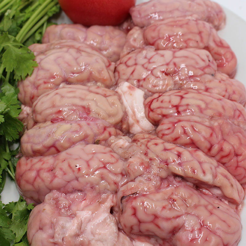 清真新鲜羊脑3斤装山羊脑髓羊脑花补虚冷冻羊脑纯生羊脑速冻羊脑